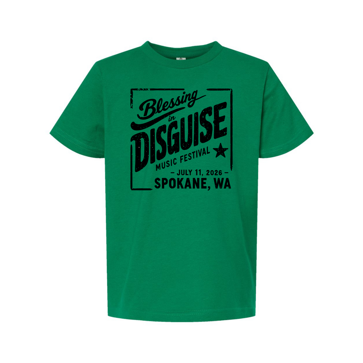 BID 2026 - YOUTH - Tultex Fine Jersey T-shirt - GREEN