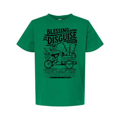 BID 2026 - YOUTH - Tultex Fine Jersey T-shirt - GREEN