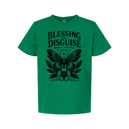 BID 2026 - YOUTH - Tultex Fine Jersey T-shirt - GREEN