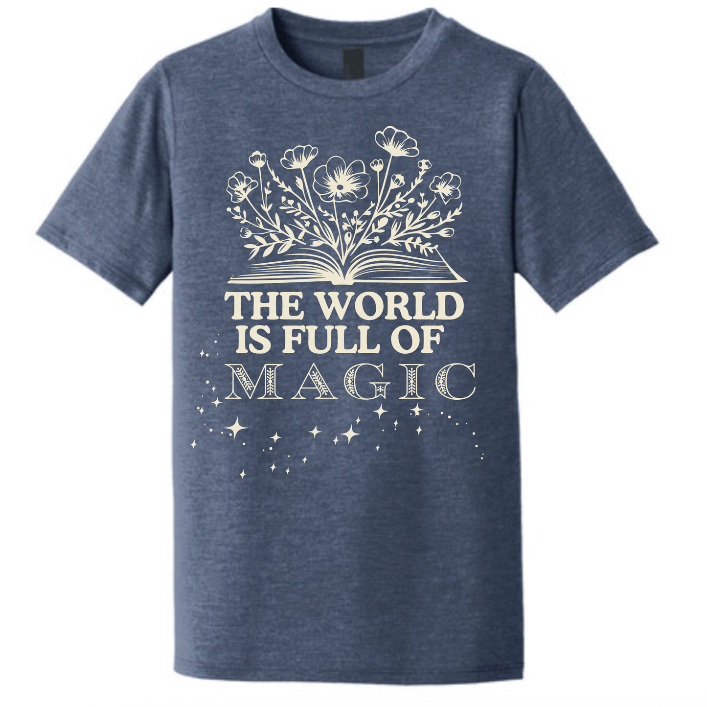 YOUTH District® Perfect Tri® Tee - HEATHERED NAVY