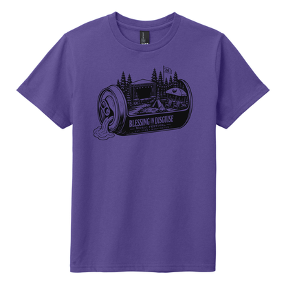 BID 2026 - YOUTH - Tultex Fine Jersey T-shirt - PURPLE