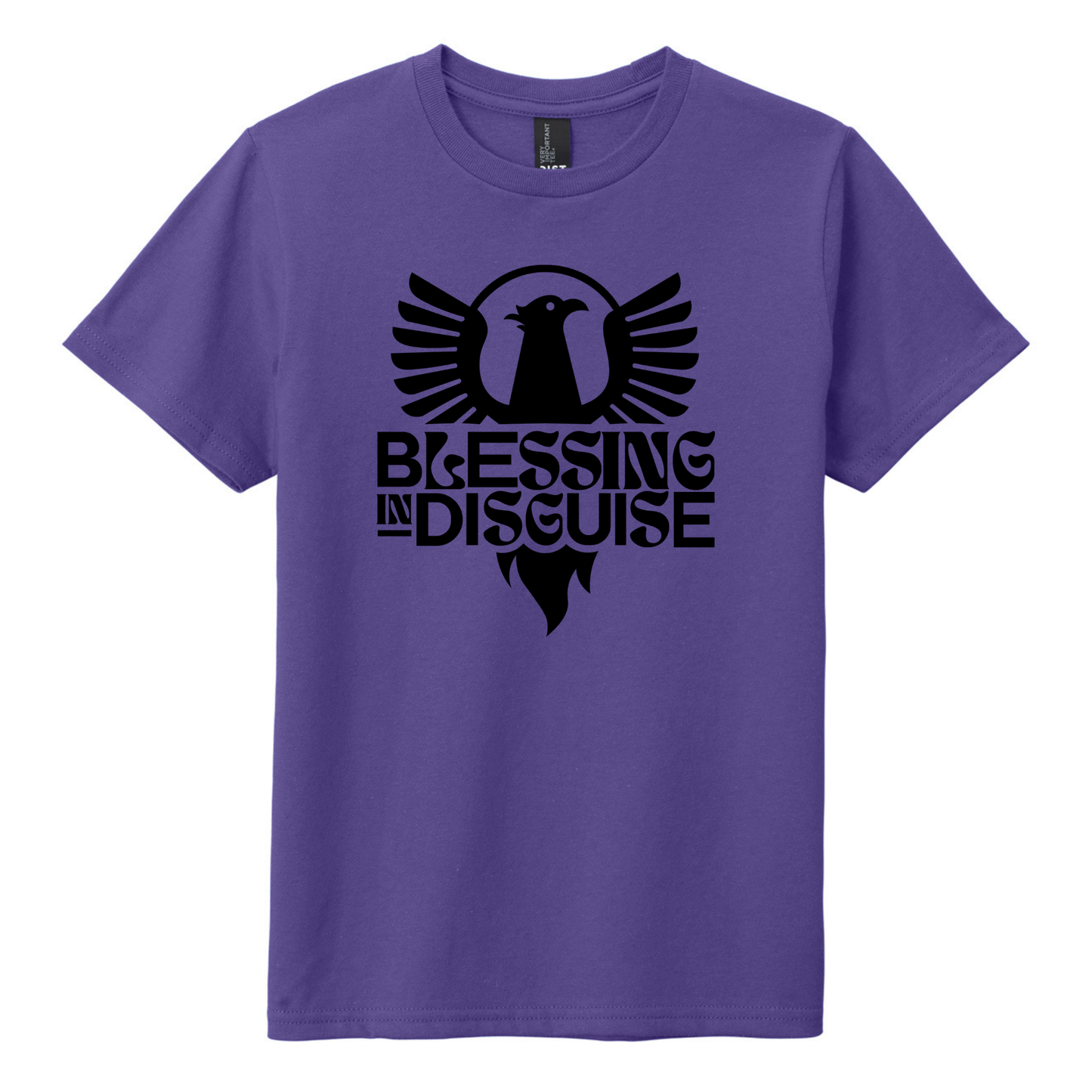 BID 2026 - YOUTH - Tultex Fine Jersey T-shirt - PURPLE