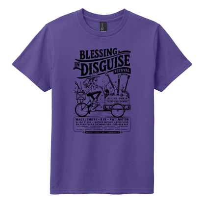BID 2026 - YOUTH - Tultex Fine Jersey T-shirt - PURPLE