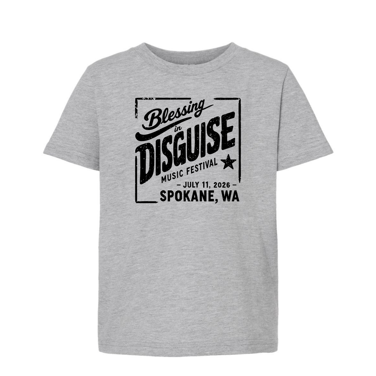 BID 2026 - YOUTH - Tultex Fine Jersey T-shirt - GREY