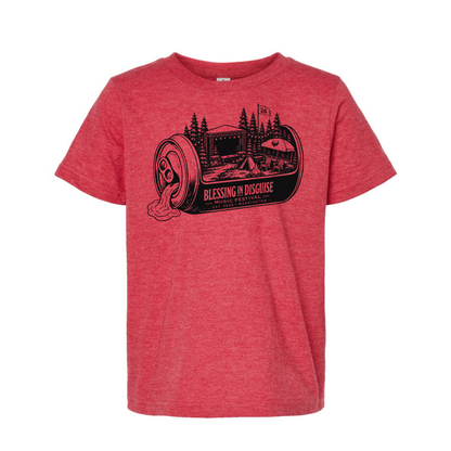 BID 2026 - YOUTH - Tultex Fine Jersey T-shirt - RED