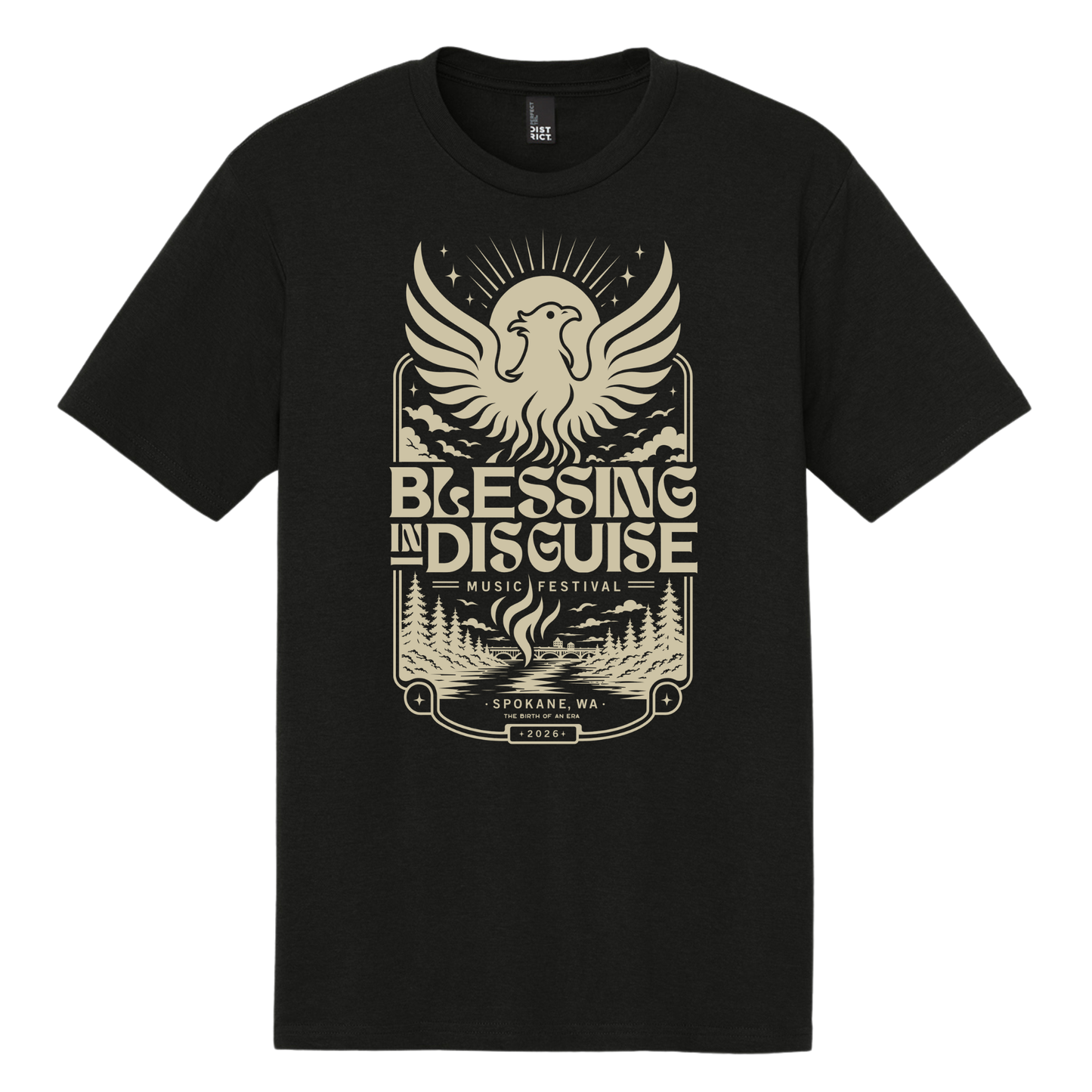 BID 2026 - District® Perfect Tri® Tee - BLACK
