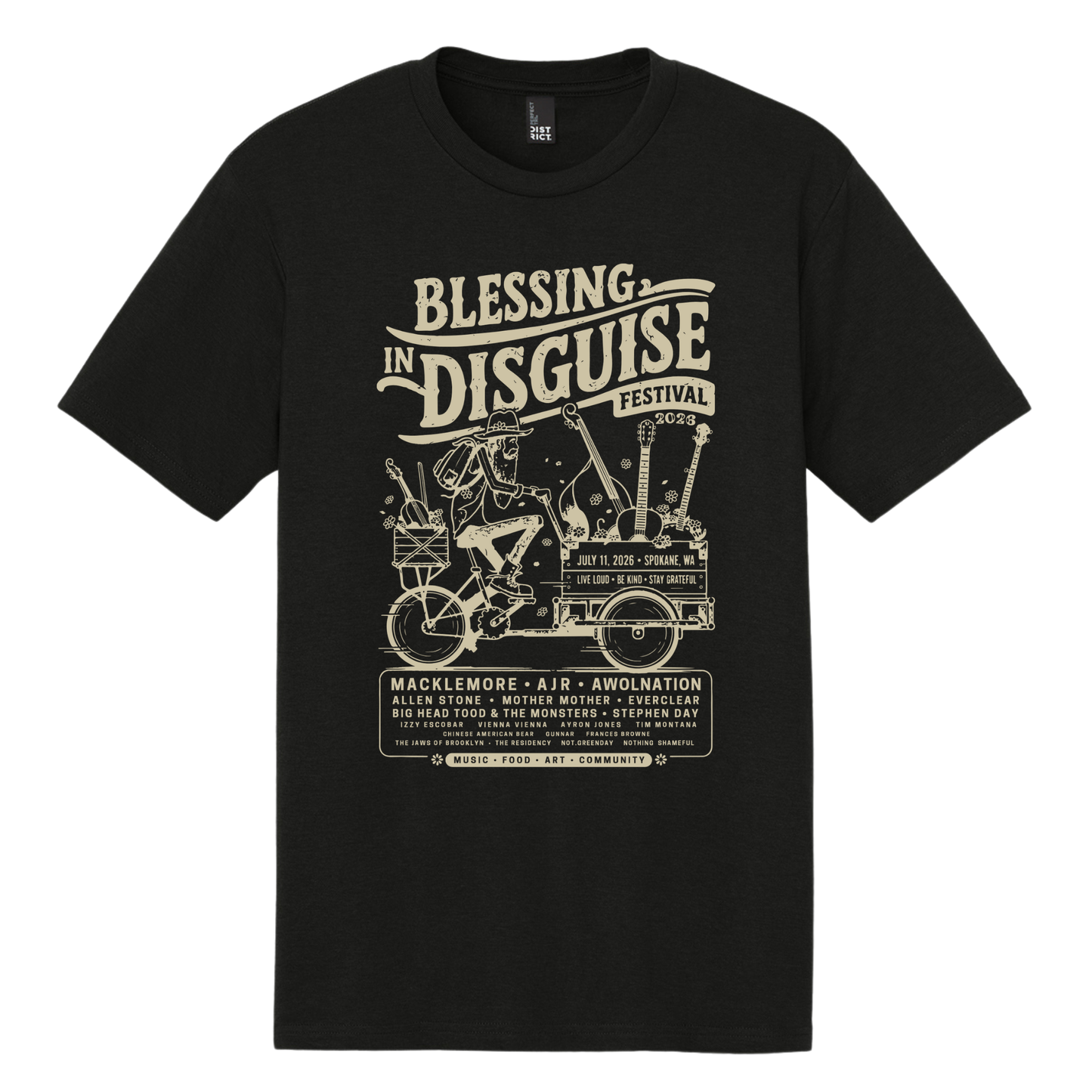 BID 2026 - District® Perfect Tri® Tee - BLACK