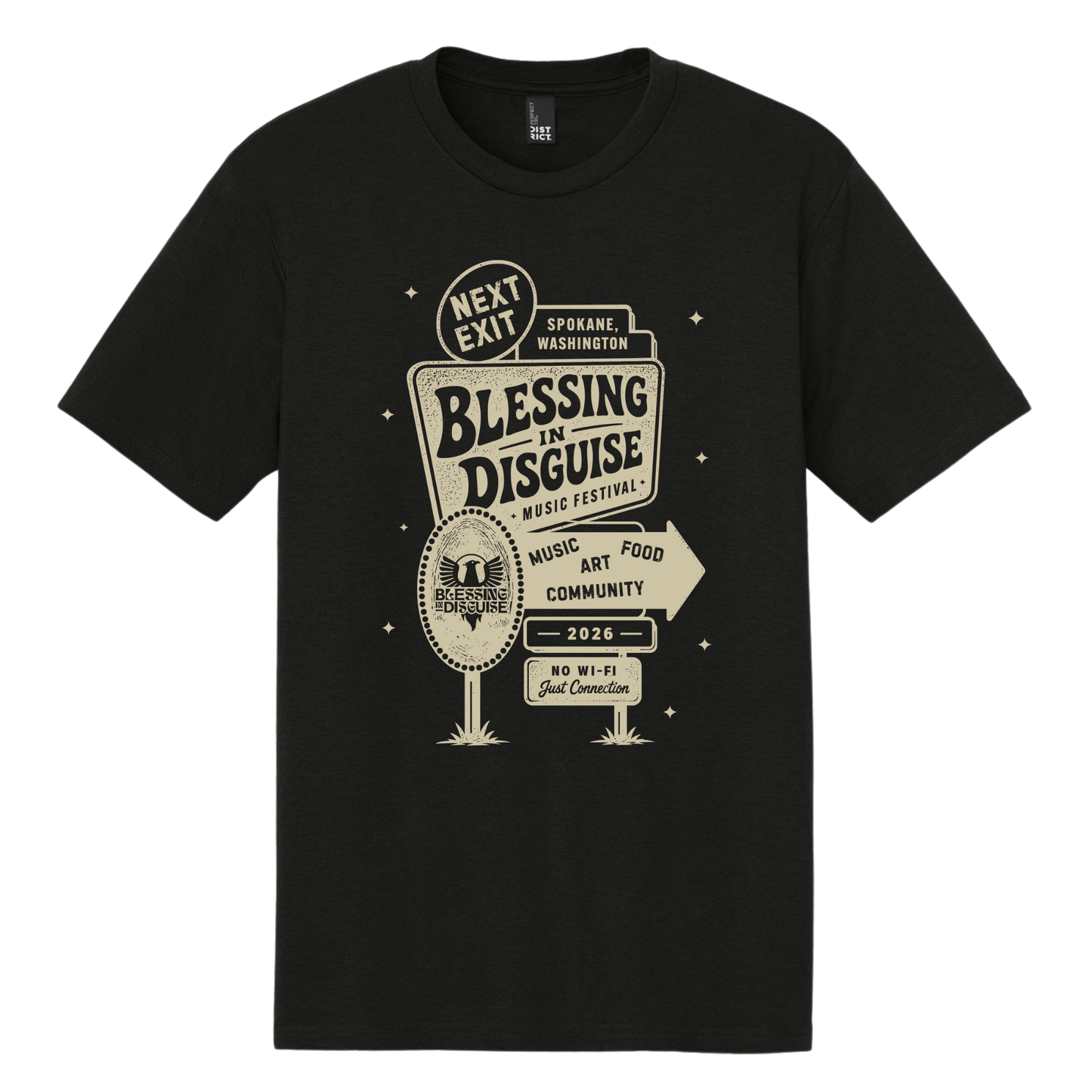 BID 2026 - District® Perfect Tri® Tee - BLACK