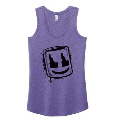 BMF 2026 - District® Women’s Perfect Tri® Racerback Tank - PURPLE FROST