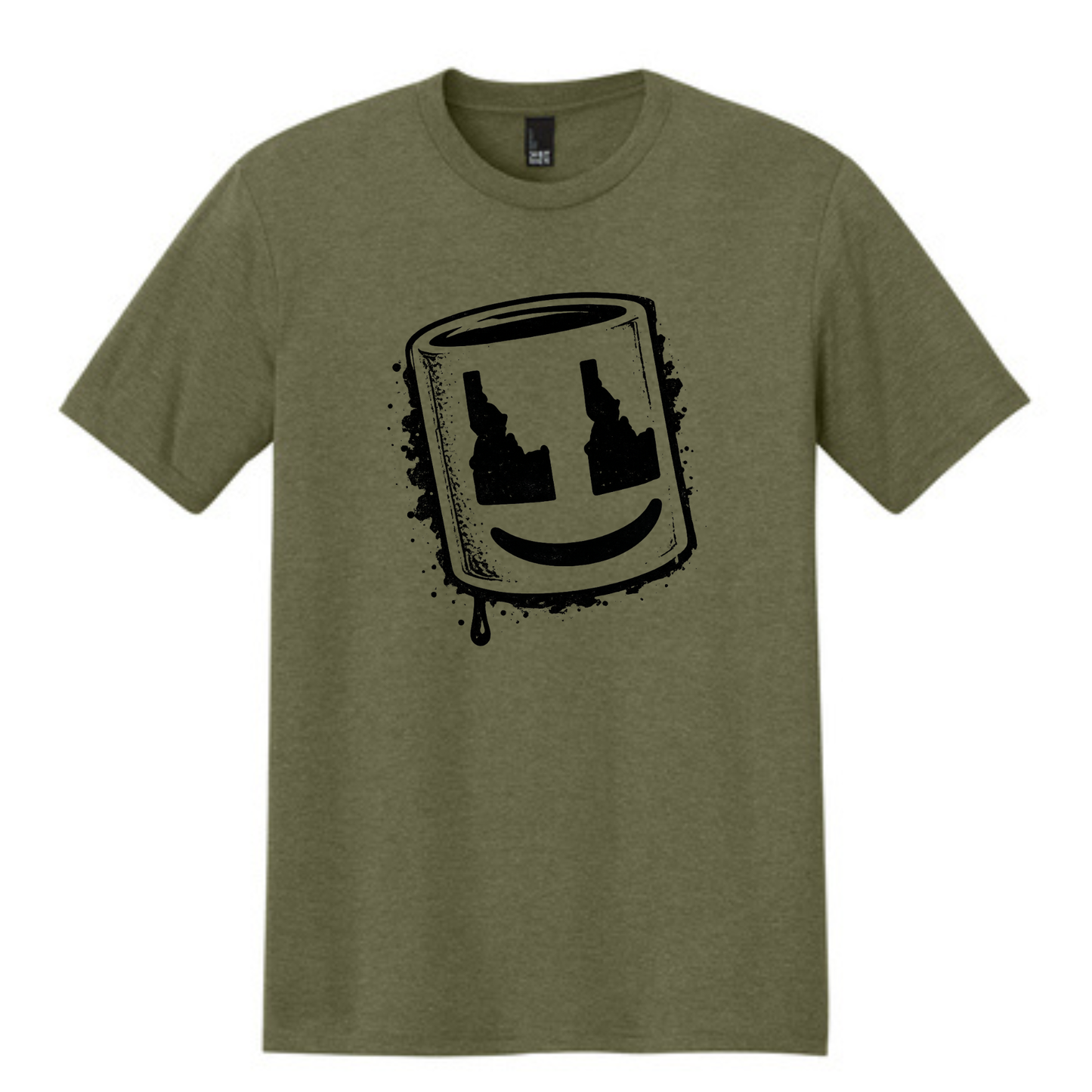BMF 2026 - District® Perfect Tri® Tee - MILITARY GREEN FROST