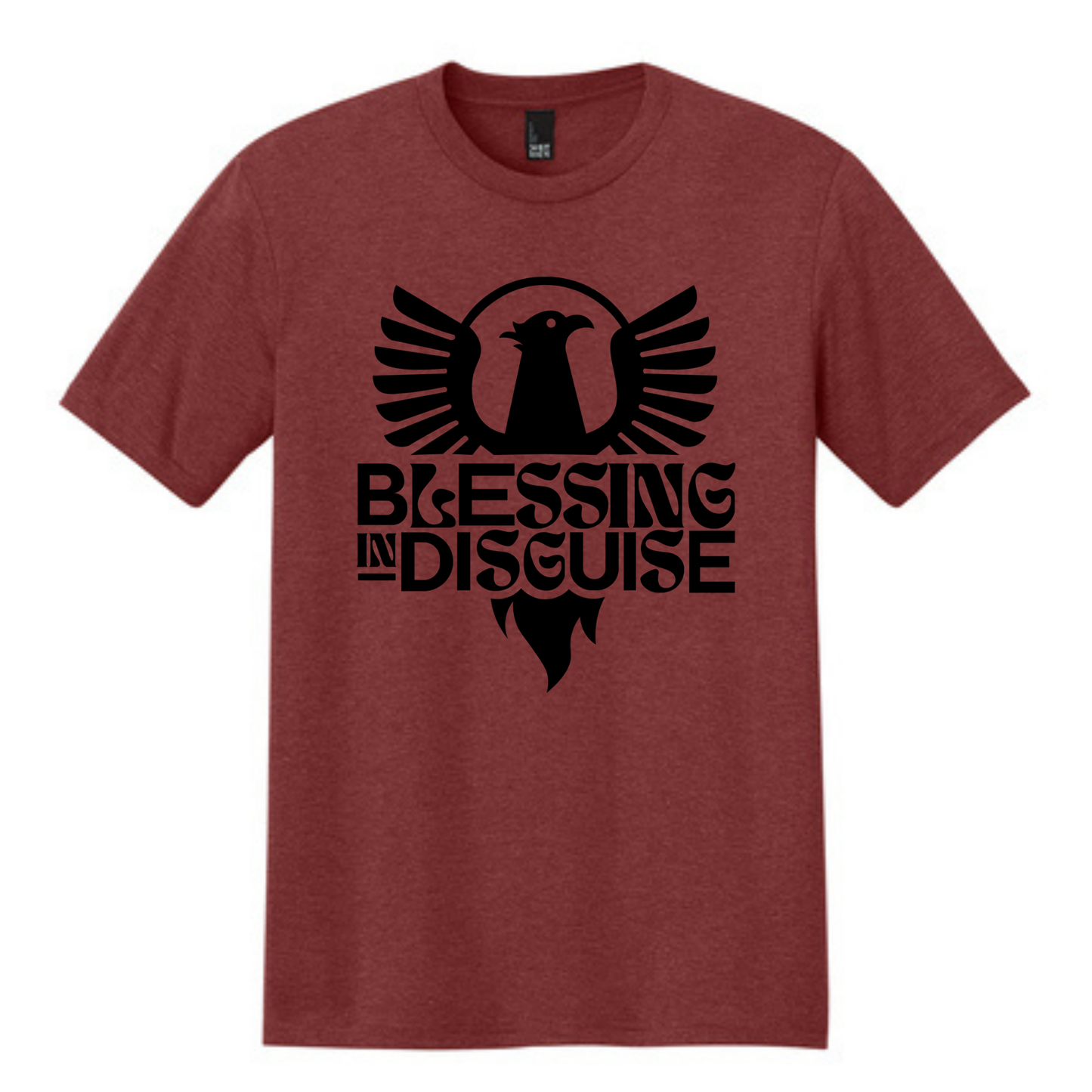 BID 2026 - District® Perfect Tri® Tee - RUSSET HEATHER