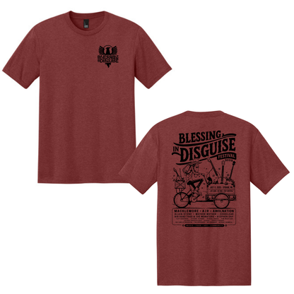 BID 2026 - District® Perfect Tri® Tee - RUSSET HEATHER