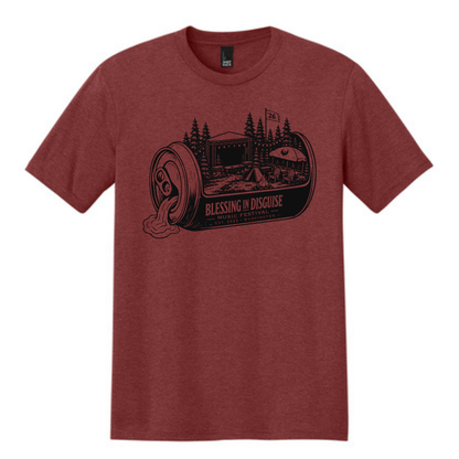 BID 2026 - District® Perfect Tri® Tee - RUSSET HEATHER