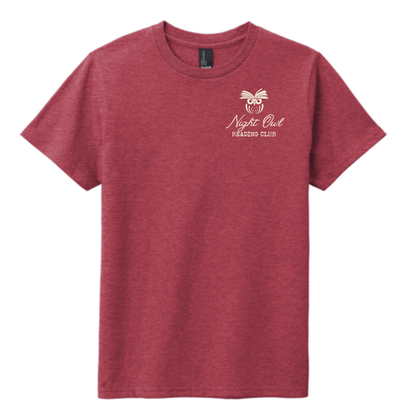 YOUTH District® Perfect Tri® Tee - HEATHER CARDINAL