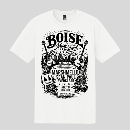 BMF 2026 - District® Perfect Tri® Tee - NATURAL