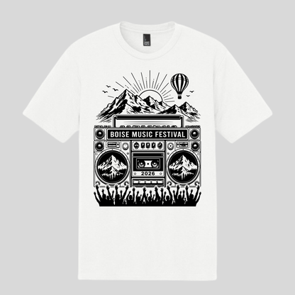 BMF 2026 - District® Perfect Tri® Tee - NATURAL