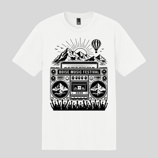 BMF 2026 - District® Perfect Tri® Tee - NATURAL