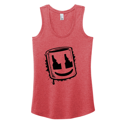 BMF 2026 - District® Women’s Perfect Tri® Racerback Tank - RED FROST