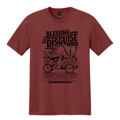 BID 2026 - District® Perfect Tri® Tee - RUSSET HEATHER