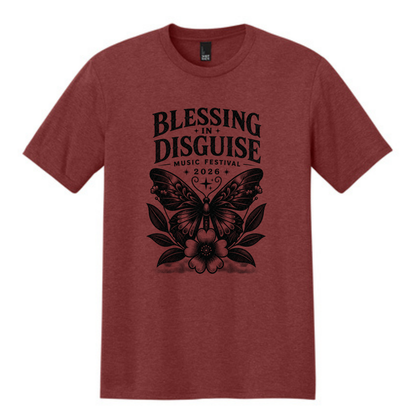 BID 2026 - District® Perfect Tri® Tee - RUSSET HEATHER