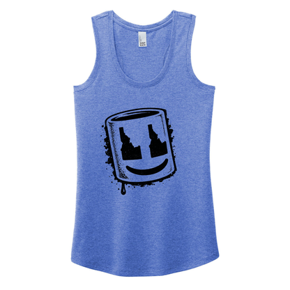 BMF 2026 - District® Women’s Perfect Tri® Racerback Tank - ROYAL FROST