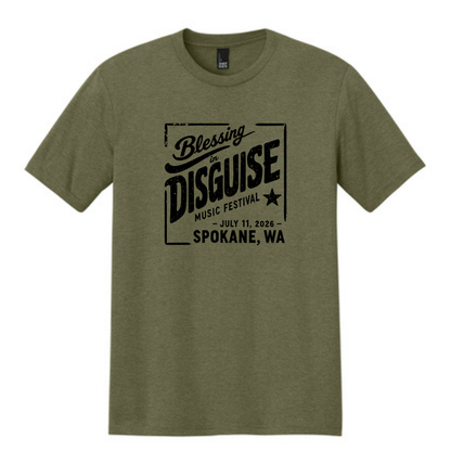 BID 2026 - District® Perfect Tri® Tee - MILITARY GREEN FROST