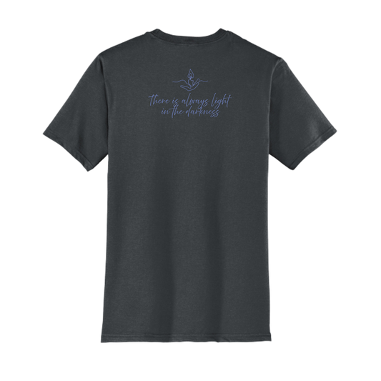 Light the Night for Hope - Short Sleeve Tee - Heather Charcoal