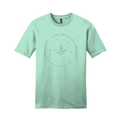 Light the Night for Hope - Short Sleeve Tee - Mint