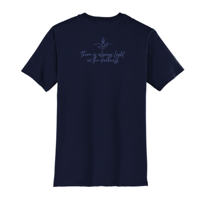 Light the Night for Hope - Short Sleeve Tee - New Navy