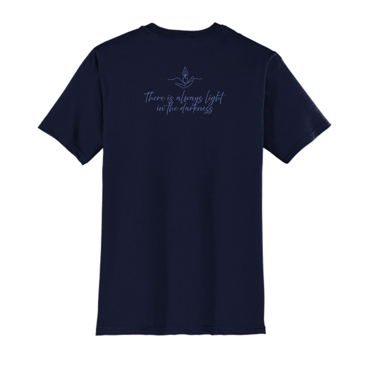 Light the Night for Hope - Short Sleeve Tee - New Navy