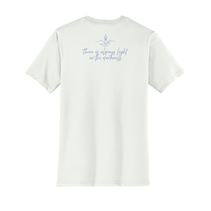 Light the Night for Hope - Short Sleeve Tee - White Smoke