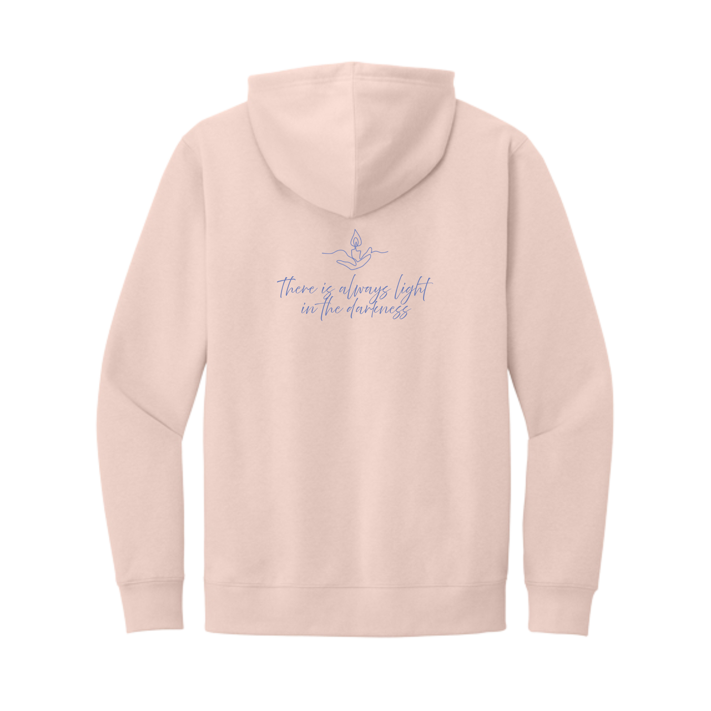 Light the Night for Hope - Hoodie - Rosewater Pink