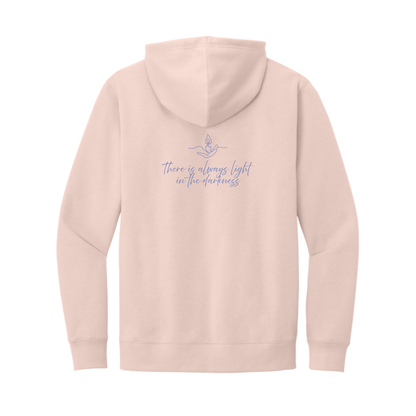Light the Night for Hope - Hoodie - Rosewater Pink