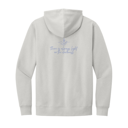 Light the Night for Hope - Hoodie - White Smoke
