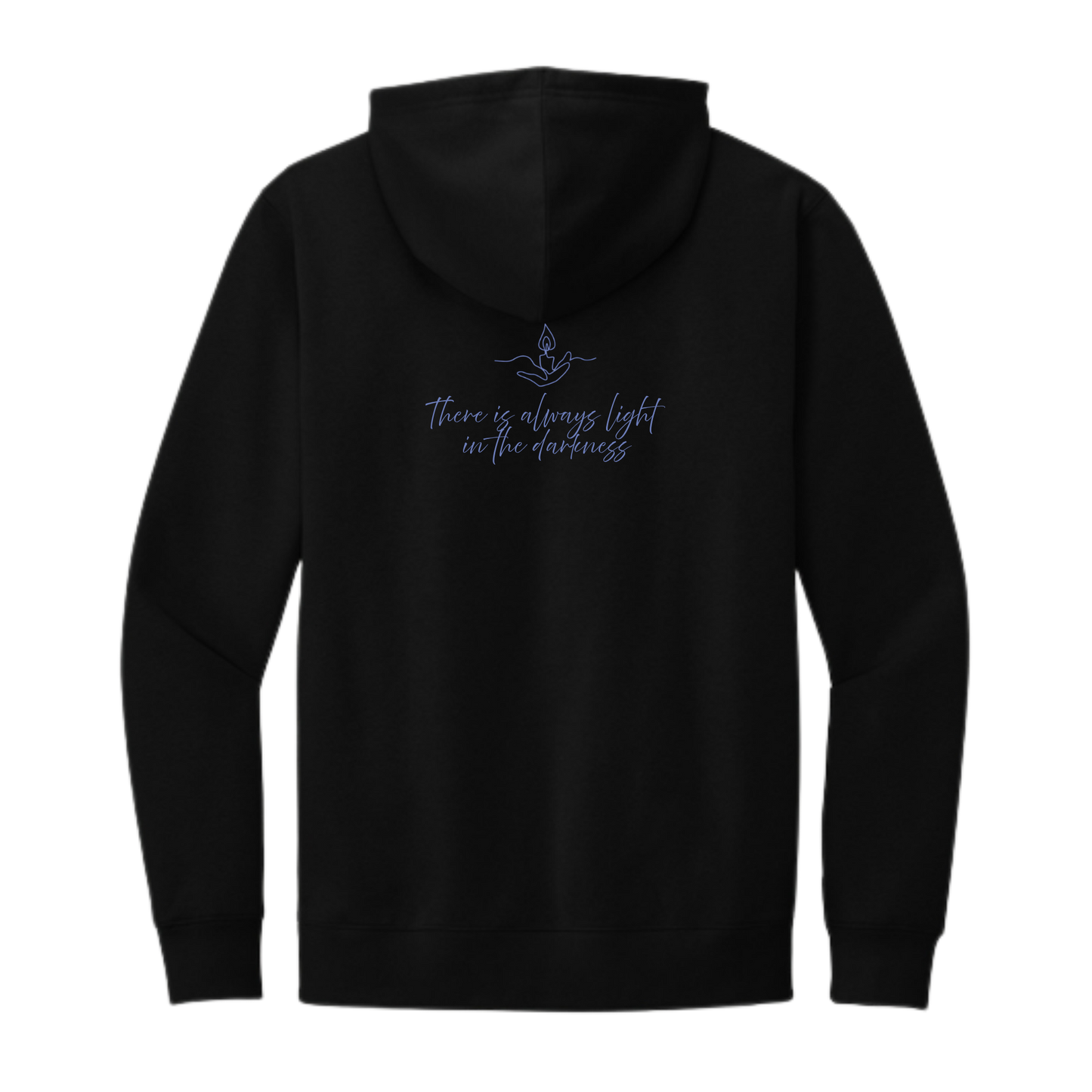 Light the Night for Hope - Hoodie - Black