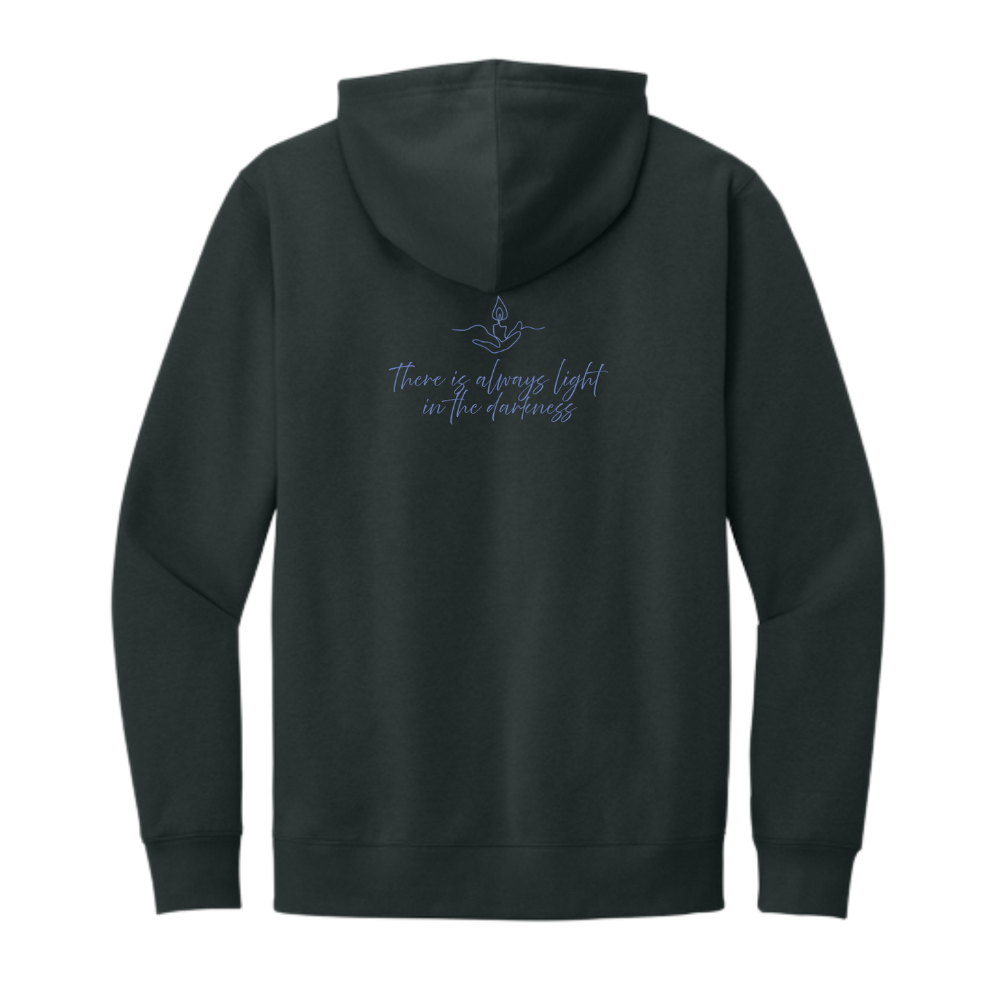 Light the Night for Hope - Hoodie - Charcoal