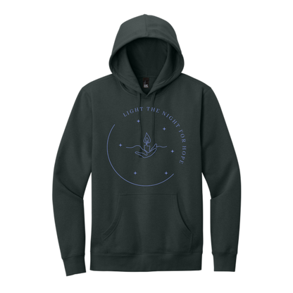 Light the Night for Hope - Hoodie - Charcoal