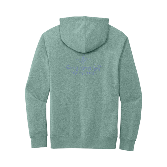 Light the Night for Hope - Hoodie - Heathered Dusty Sage