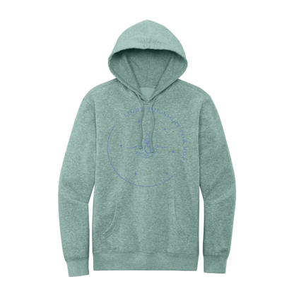 Light the Night for Hope - Hoodie - Heathered Dusty Sage