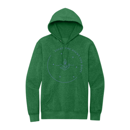 Light the Night for Hope - Hoodie - Kelly Green