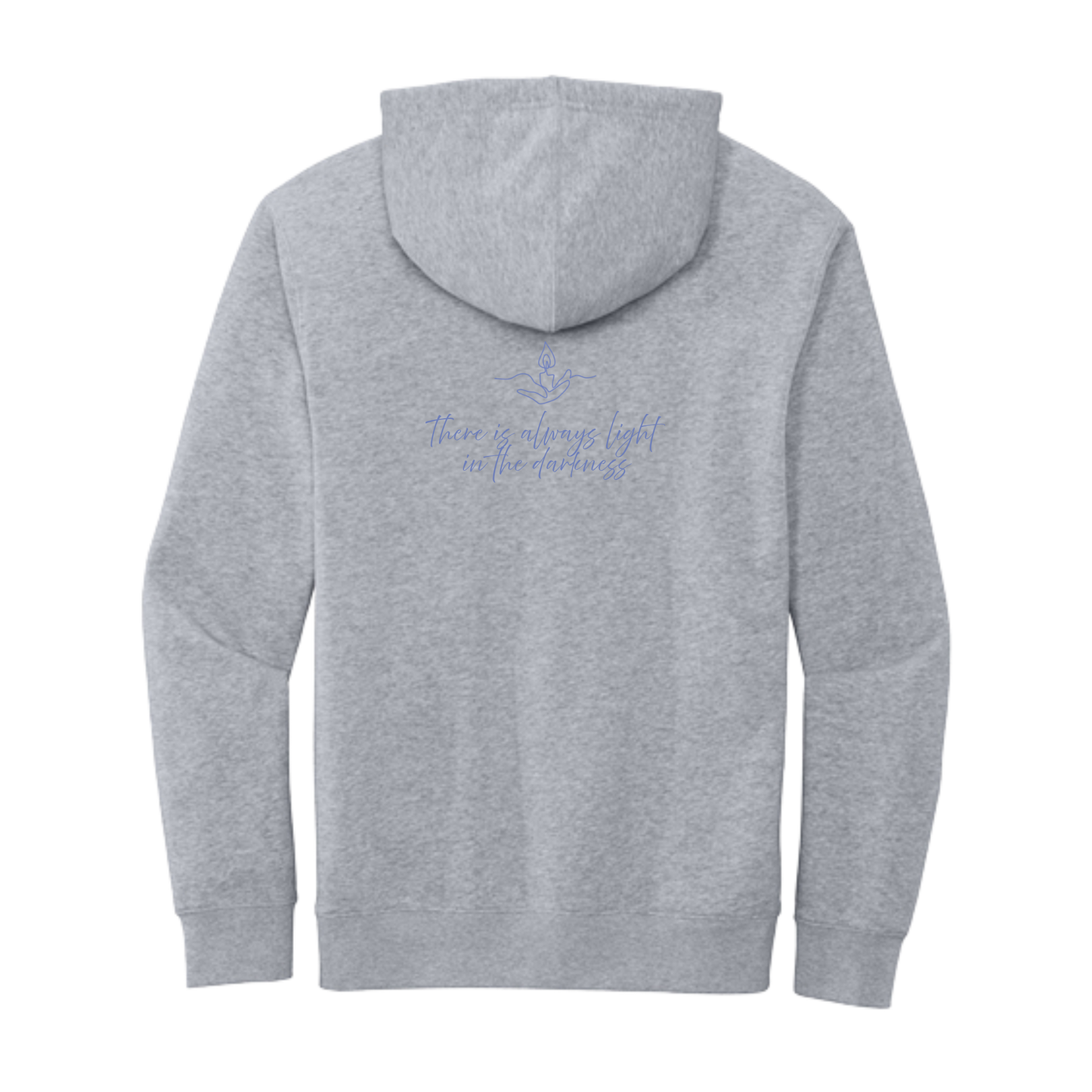 Light the Night for Hope - Hoodie - Light Heather Grey