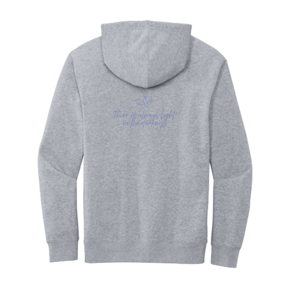 Light the Night for Hope - Hoodie - Light Heather Grey
