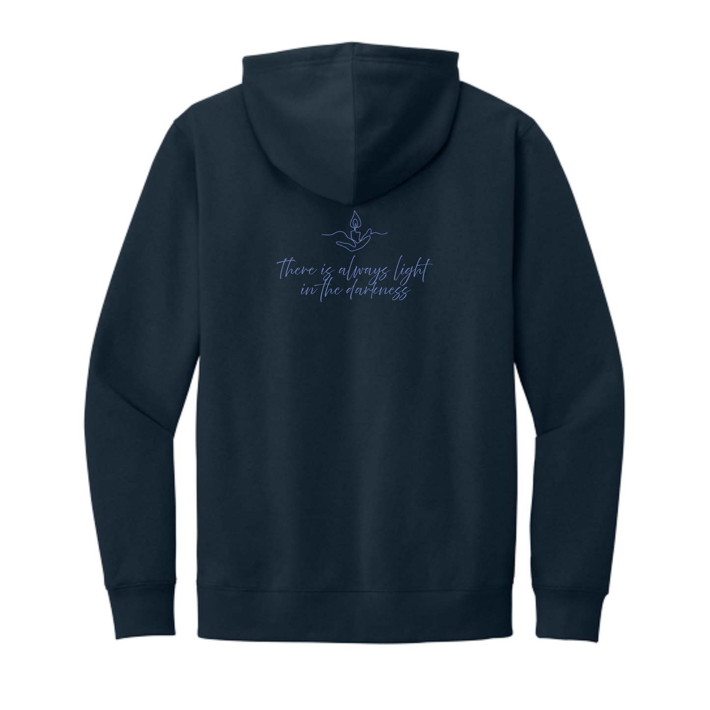 Light the Night for Hope - Hoodie - New Navy
