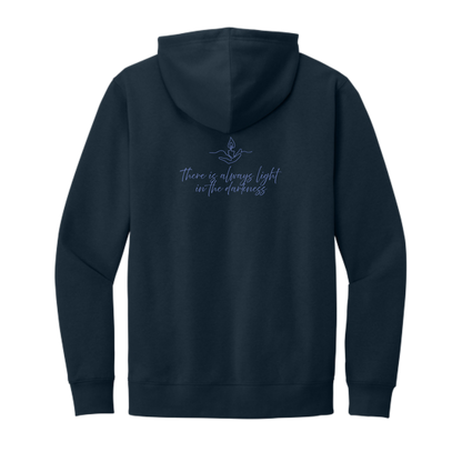 Light the Night for Hope - Hoodie - New Navy