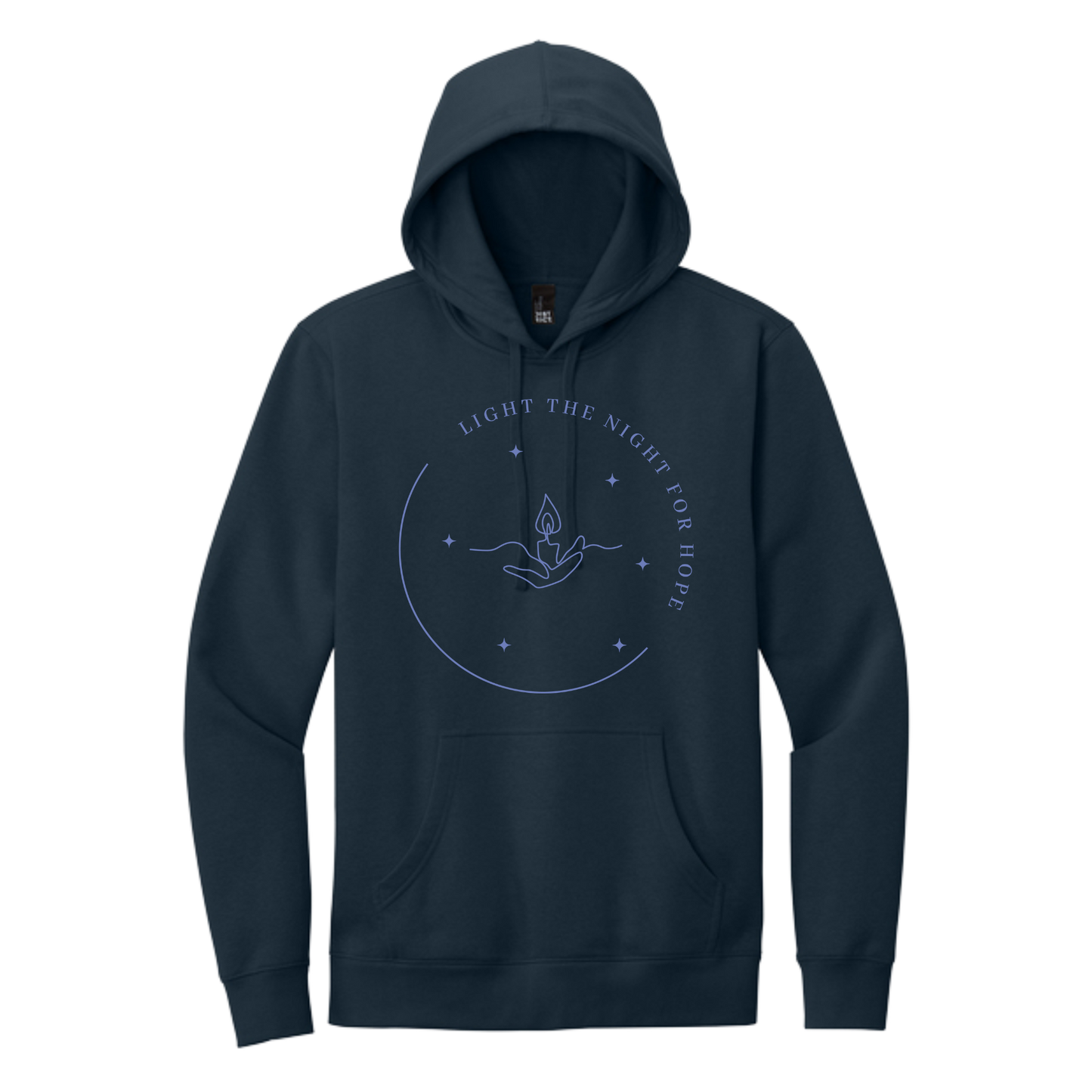 Light the Night for Hope - Hoodie - New Navy