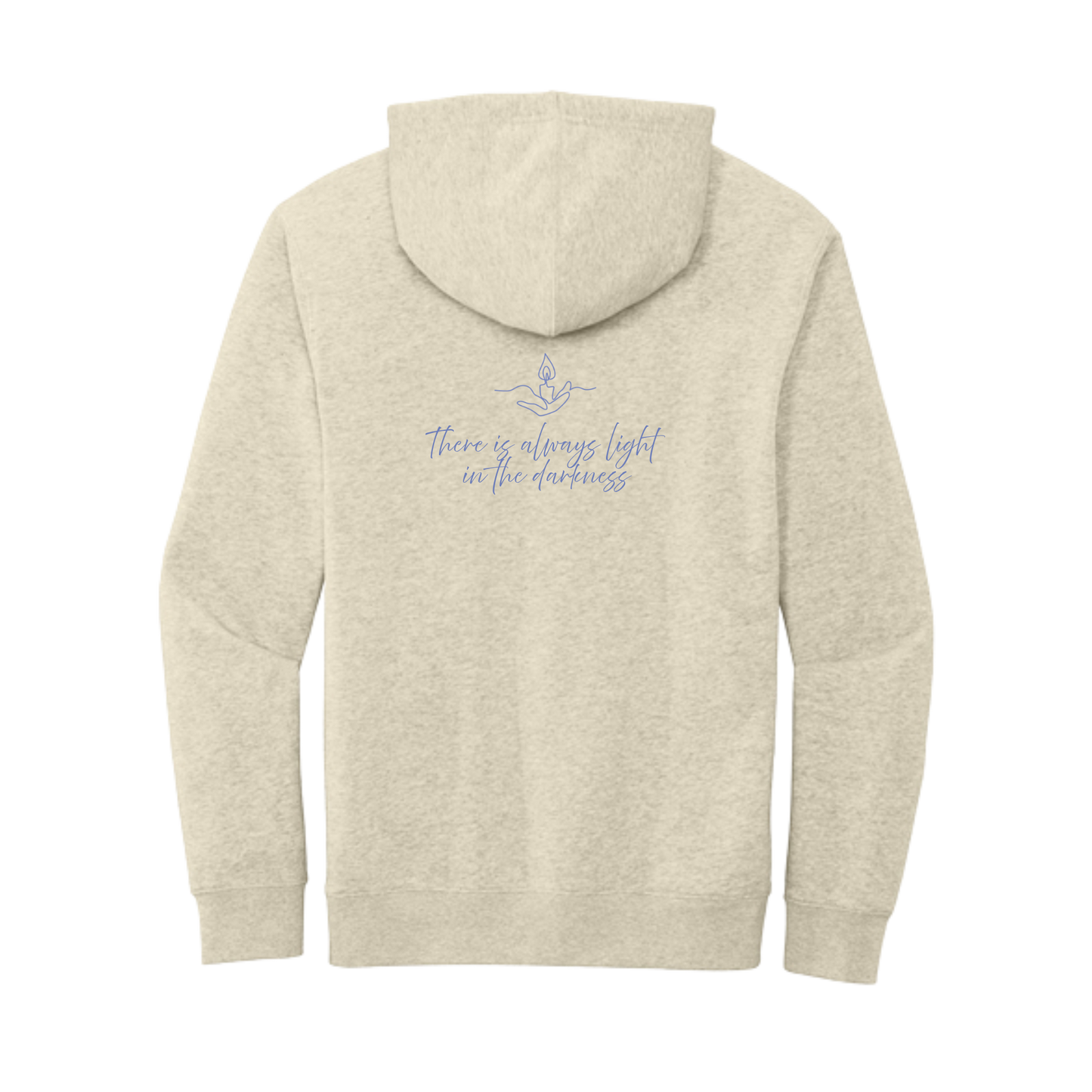 Light the Night for Hope - Hoodie - Oatmeal Heather