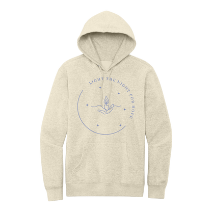 Light the Night for Hope - Hoodie - Oatmeal Heather