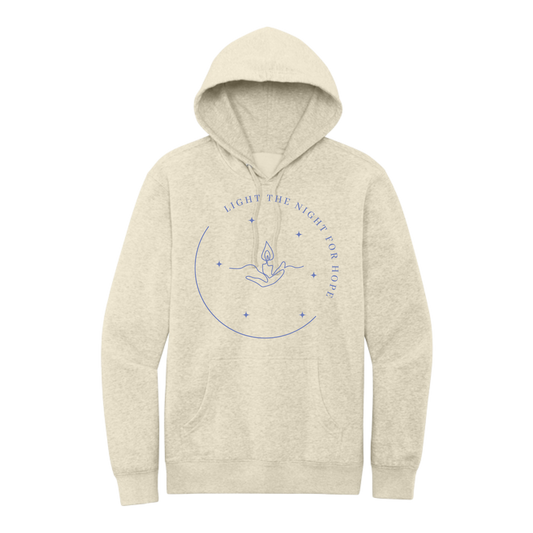 Light the Night for Hope - Hoodie - Oatmeal Heather