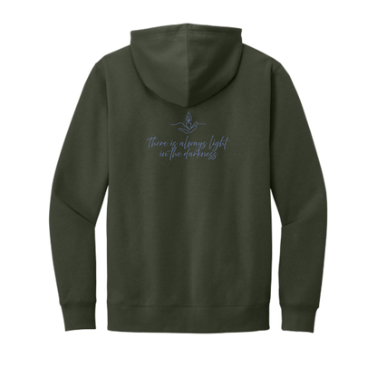 Light the Night for Hope - Hoodie - Olive