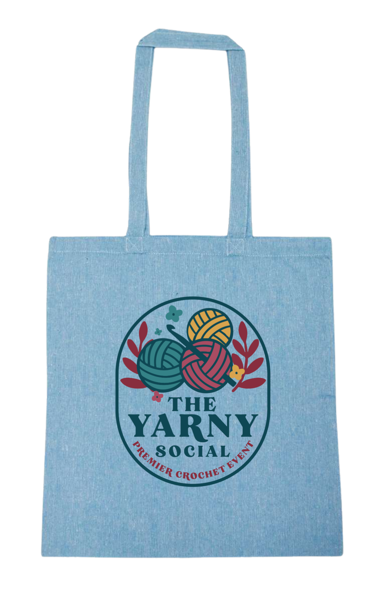 Yarny Social - Lightweight Canvas Tote